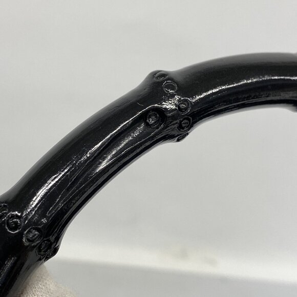 Gucci Bamboo 000 0531 Leather Handbag in Black for Women - Picture 11 of 12